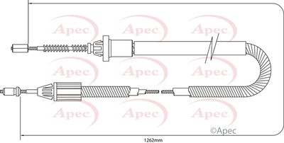APEC Brake Cable CAB1361