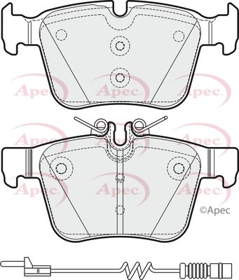 APEC Rear Brake Pads PAD2031