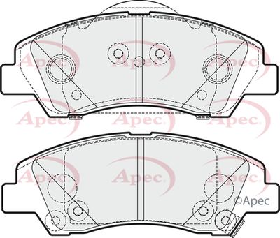 APEC Front Brake Pads PAD2012
