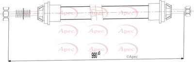APEC Brake Cable CAB1577