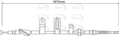 APEC Brake Cable CAB1213