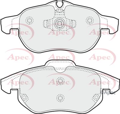 APEC Front Brake Pads PAD1248