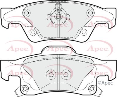 APEC Rear Brake Pads PAD1800