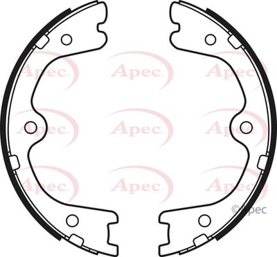 APEC Brake Shoes SHU751