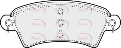 APEC Front Brake Pads PAD1107