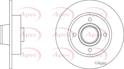 APEC Brake Disc DSK3497