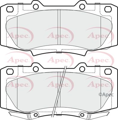 APEC Front Brake Pads PAD1840