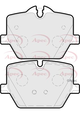 APEC Rear Brake Pads PAD2296