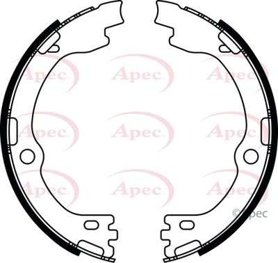 APEC Brake Shoes SHU837
