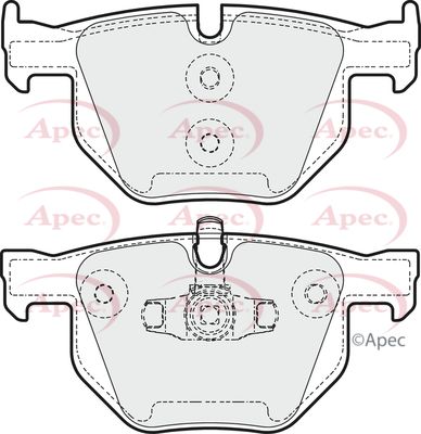 APEC Rear Brake Pads PAD1611
