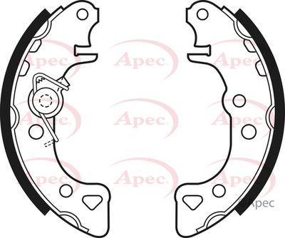 APEC Brake Shoes SHU403