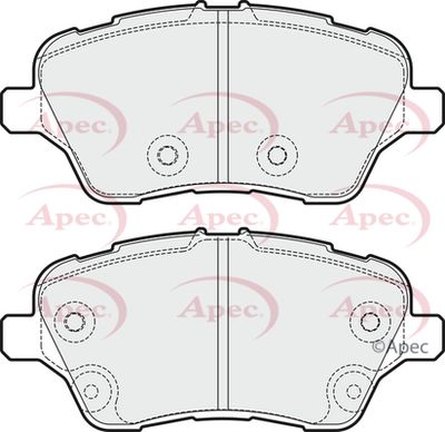 APEC Front Brake Pads PAD1905