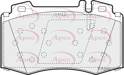 APEC Front Brake Pads PAD1153