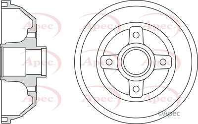 APEC Brake Drum DRM9926