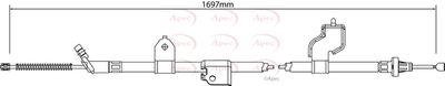 APEC Brake Cable CAB1323