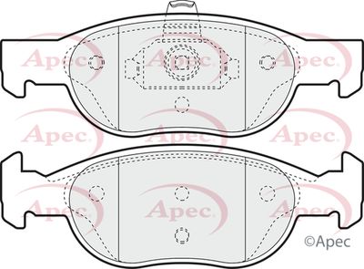 APEC Front Brake Pads PAD1051
