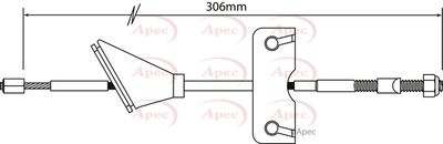 APEC Brake Cable CAB1165