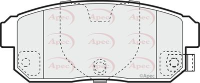 APEC Rear Brake Pads PAD1399