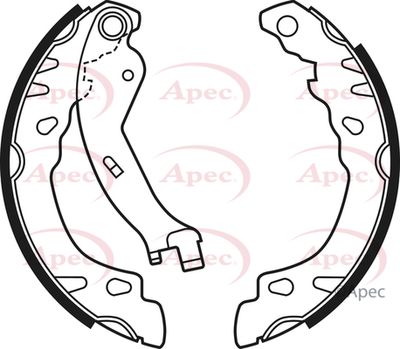 APEC Brake Shoes SHU689