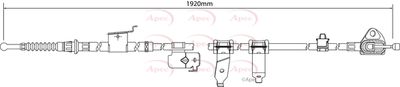 APEC Brake Cable CAB1541