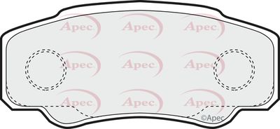 APEC Rear Brake Pads PAD1261
