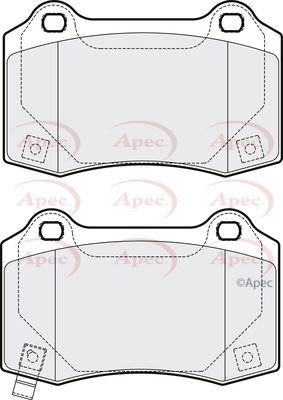 APEC Rear Brake Pads PAD2057