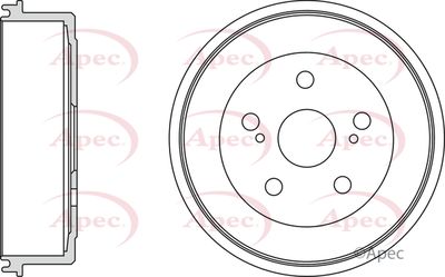 APEC Brake Drum DRM9988