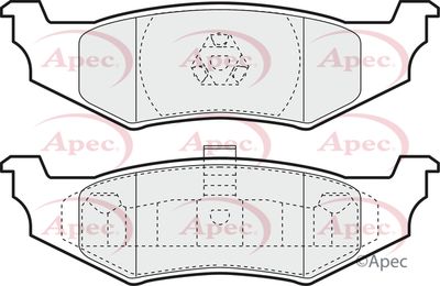 APEC Rear Brake Pads PAD1169