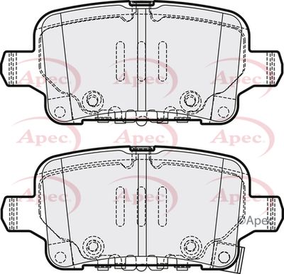 APEC Rear Brake Pads PAD2209