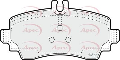 APEC Front Brake Pads PAD1294