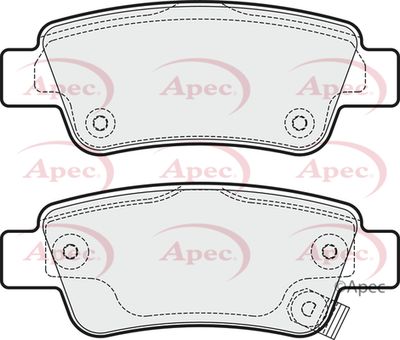 APEC Rear Brake Pads PAD1940