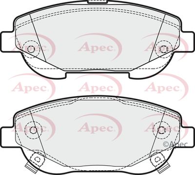 APEC Front Brake Pads PAD1808