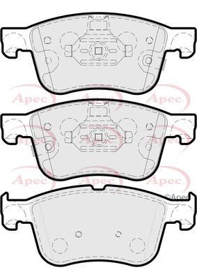 APEC Front Brake Pads PAD2283