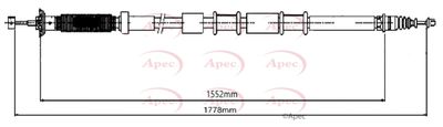 APEC Brake Cable CAB1673