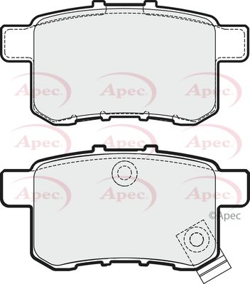 APEC Rear Brake Pads PAD1763