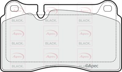 APEC Front Brake Pads PAD1508B