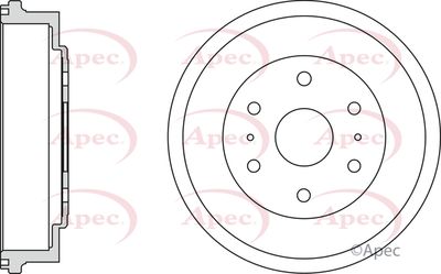 APEC Brake Drum DRM9972