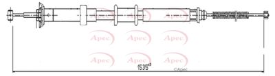 APEC Brake Cable CAB1608