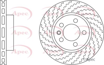 APEC Brake Disc DSK2308