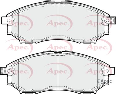 APEC Front Brake Pads PAD1662