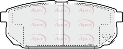 APEC Rear Brake Pads PAD1331