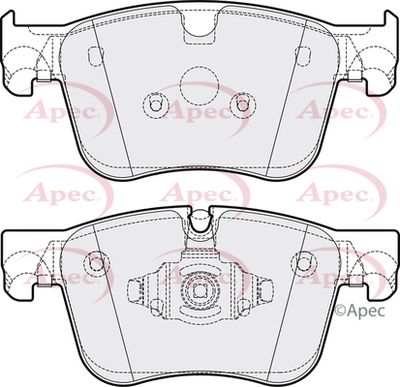 APEC Front Brake Pads PAD2184
