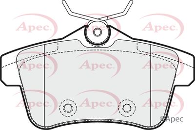 APEC Rear Brake Pads PAD1741