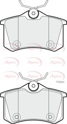 APEC Rear Brake Pads PAD1814