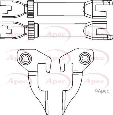 APEC Brake Adjuster Kit ADB3002
