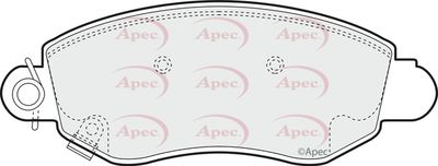 APEC Front Brake Pads PAD1167