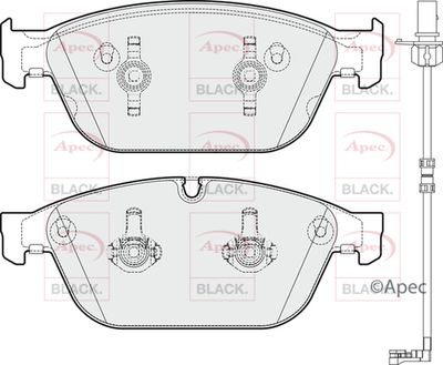 APEC Front Brake Pads PAD1785B