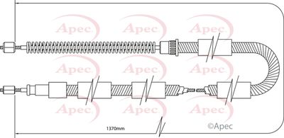 APEC Brake Cable CAB1328