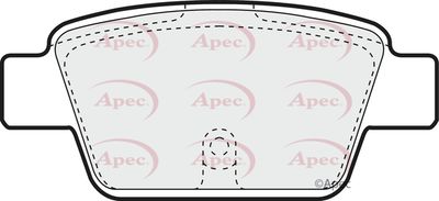 APEC Rear Brake Pads PAD1260