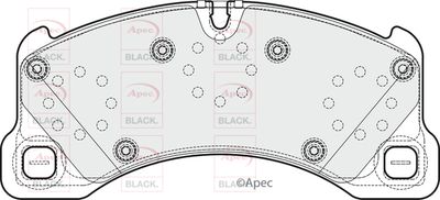 APEC Front Brake Pads PAD1670B